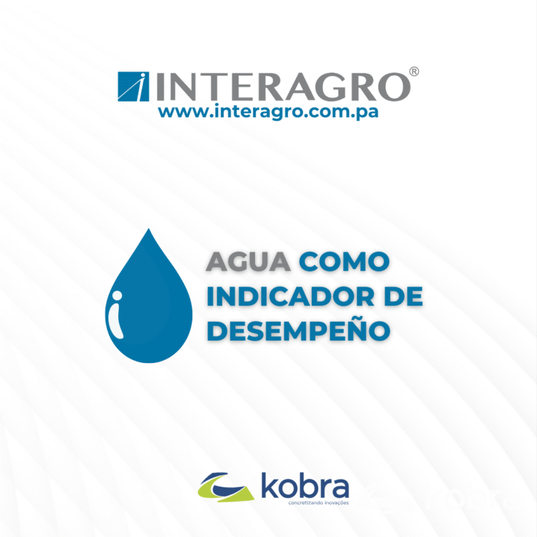 Agua como indicador de desempeño